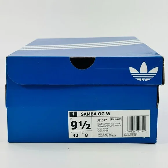 Adidas Women's Samba OG 'Lucid Indigo Pink' JS1317 Multi Size - Picture 15 of 16